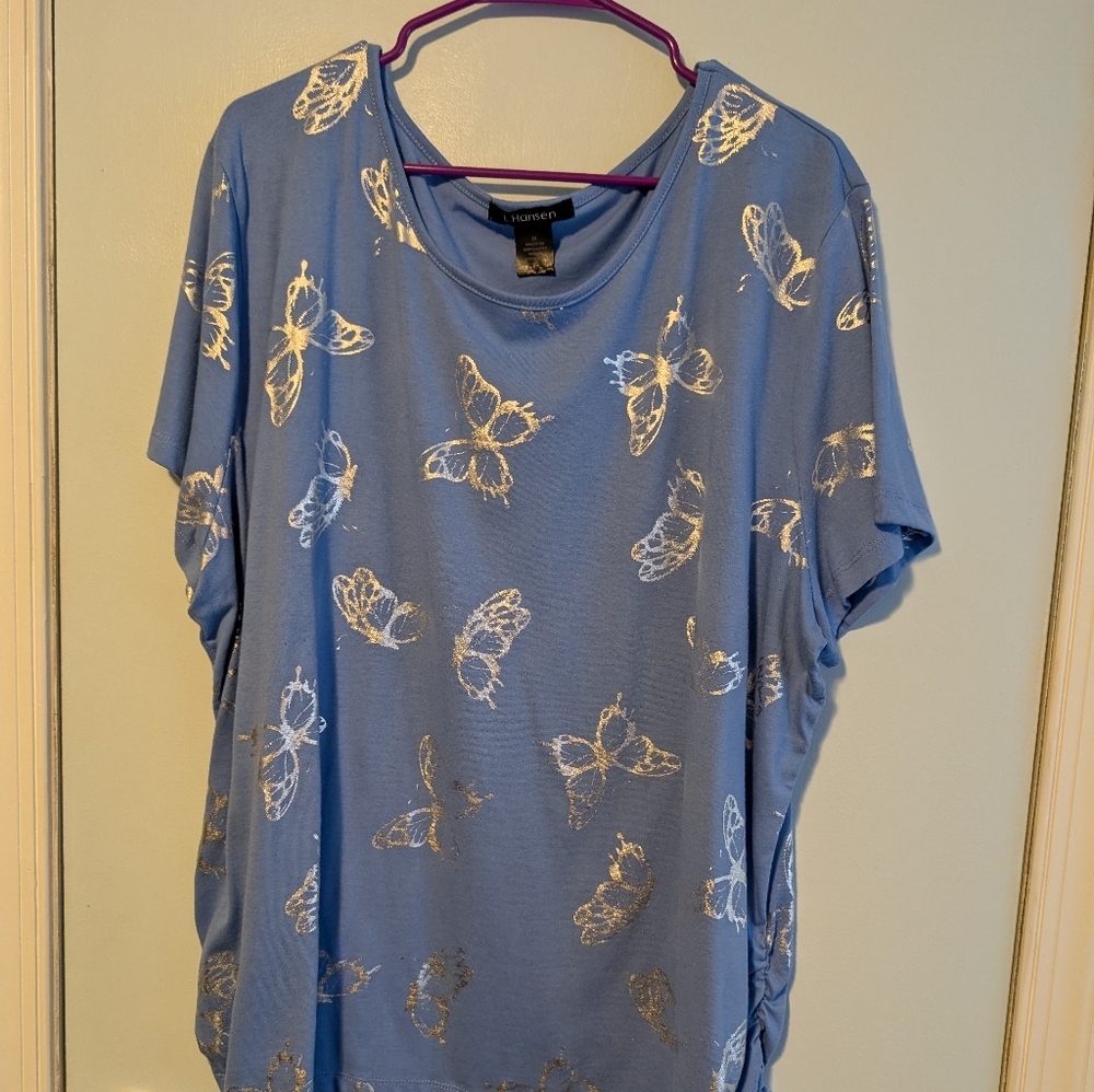 Women's 2x Butterfly Shirt